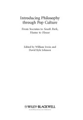 book Introducing Philosophy Through Pop Culture: From Socrates to South Park, Hume to House