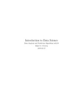 book Introduction to Data Science-Data Analysis and Prediction Algorithms with R