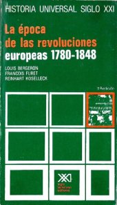 book La época de las revoluciones europeas 1780-1848