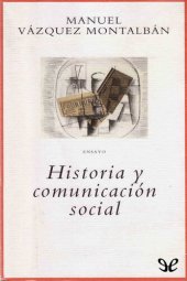 book Historia y comunicación social