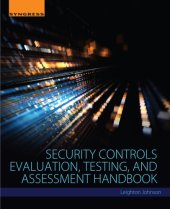 book Security Controls Evaluation, Testing, and Assessment Handbook