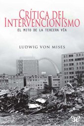 book Crítica del intervencionismo