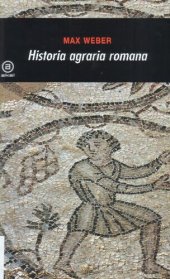 book Historia agraria romana