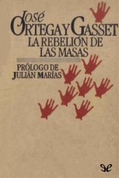 book La rebelión de las masas