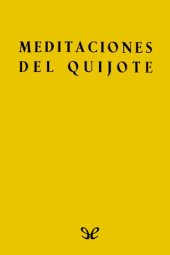 book Meditaciones del Quijote