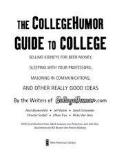 book The CollegeHumor Guide to College