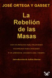 book La rebelión de las masas