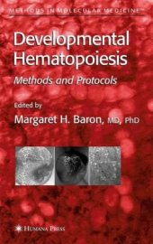 book Developmental Hematopoiesis: Methods and Protocols