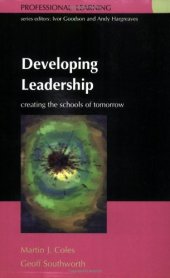 book Developing Leadership: Creating the schools of tomorrow