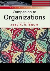 book The Blackwell Companion to Organizations