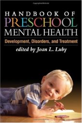 book Handbook of Preschool Mental Health: Development, Disorders, and Treatment