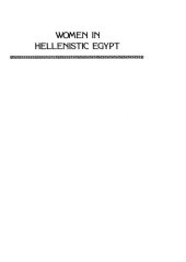 book Women in Hellenstic Egypt: From Alexander to Cleopatra