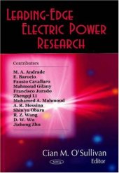 book Leading-Edge Electric Power Research