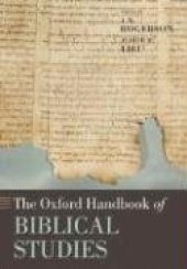 book The Oxford Handbook of Biblical Studies