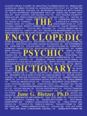 book Encyclopedic Psychic Dictionary