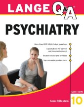 book Lange Q & A Psychiatry