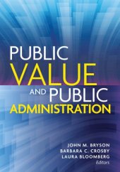 book Public value and public administration