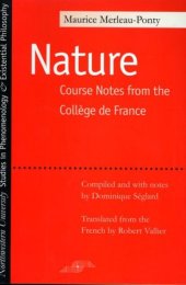 book Nature: Course Notes from the Collège de France