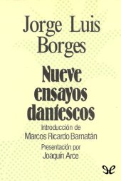 book Nueve ensayos dantescos