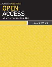 book Open access: what you need to know now