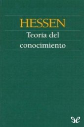 book Teoría del conocimiento