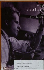 book The Subject of Cinema