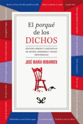 book El porqué de los dichos