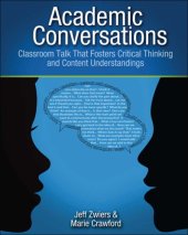 book Academic conversations: classroom talk that fosters critical thinking and content understandings