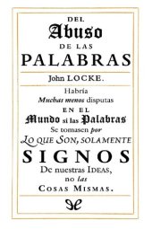 book Del abuso de las palabras