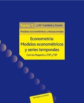 book Econometria : modelos econometricos y series temporales con los paquetes tsp y tsp.