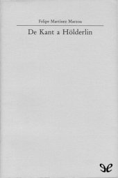 book De Kant a Hölderlin