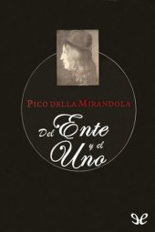 book Del Ente y el Uno