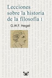 book Lecciones sobre la historia de la filosofía I