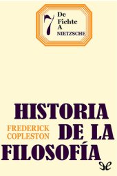 book De Fichte a Nietzsche