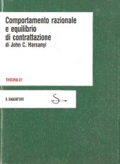 book Comportamento razionale e equilibrio di contrattazione