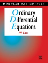 book Ordinary differential equations