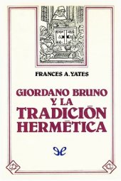 book Giordano Bruno y la tradición hermética