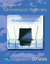 book Principios de administracinon financiera