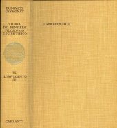 book Storia del pensiero filosofico e scientifico. VOLUME 9. Il Novecento[3] (NUOVA con INDICE)