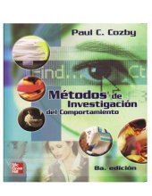 book Métodos de investigación del comportamiento