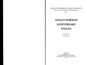 book Anglo-Norman Anniversary Essays