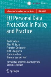 book EU Personal Data Protection In Policy And Practice