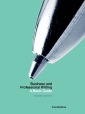 book Business and Professional Writing: A Basic Guide - Second Edition