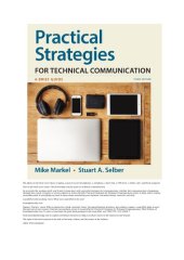 book Practical Strategies for Technical Communication: A Brief Guide