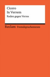 book In Verrem: Reden gegen Verres