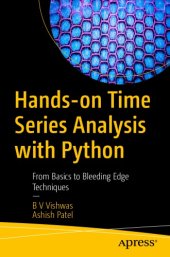 book Hands-on Time Series Analysis With Python: From Basics To Bleeding Edge Techniques