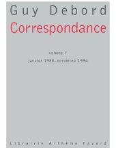 book Correspondance. Vol. 7, Janvier 1988-novembre 1994