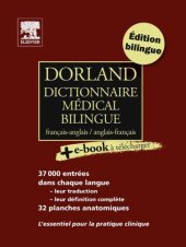 book Dorland Dictionnaire médical bilingue