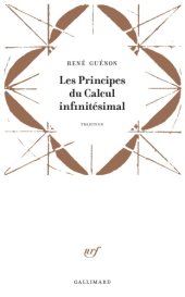 book Les Principes du Calcul infinitésimal