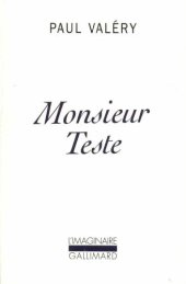 book Monsieur Teste